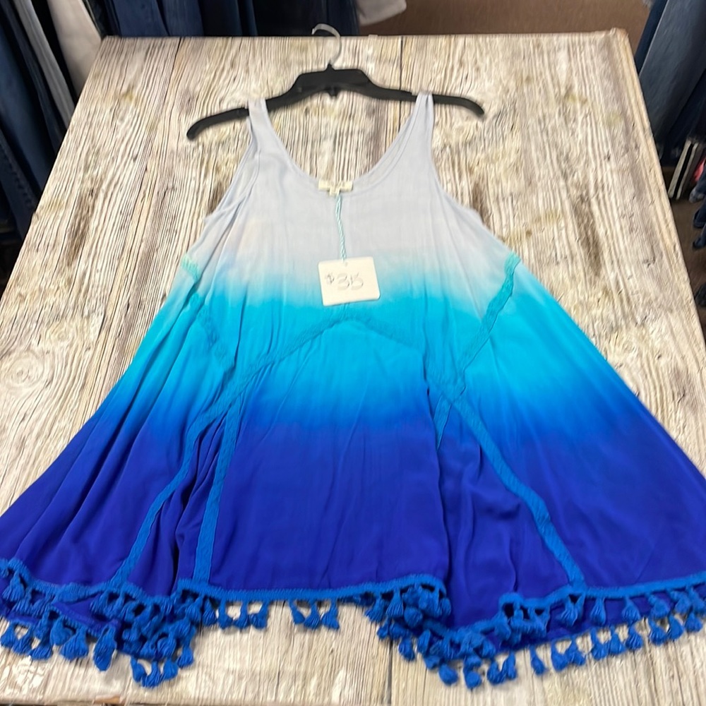 Nwt Umgee Flowy Ombré Dress